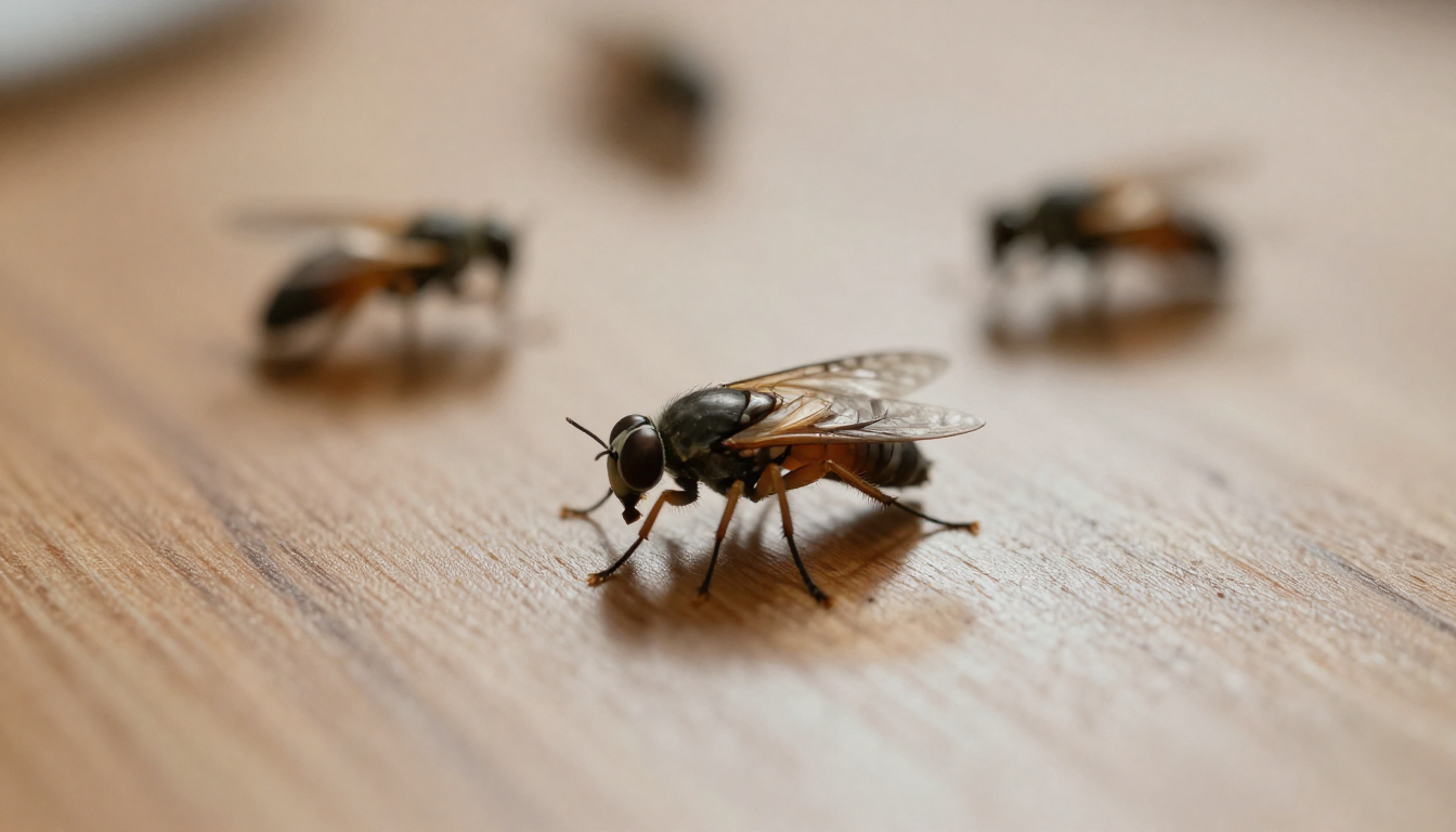 Backyard patio and landscaped outdoor area at warm dusk light