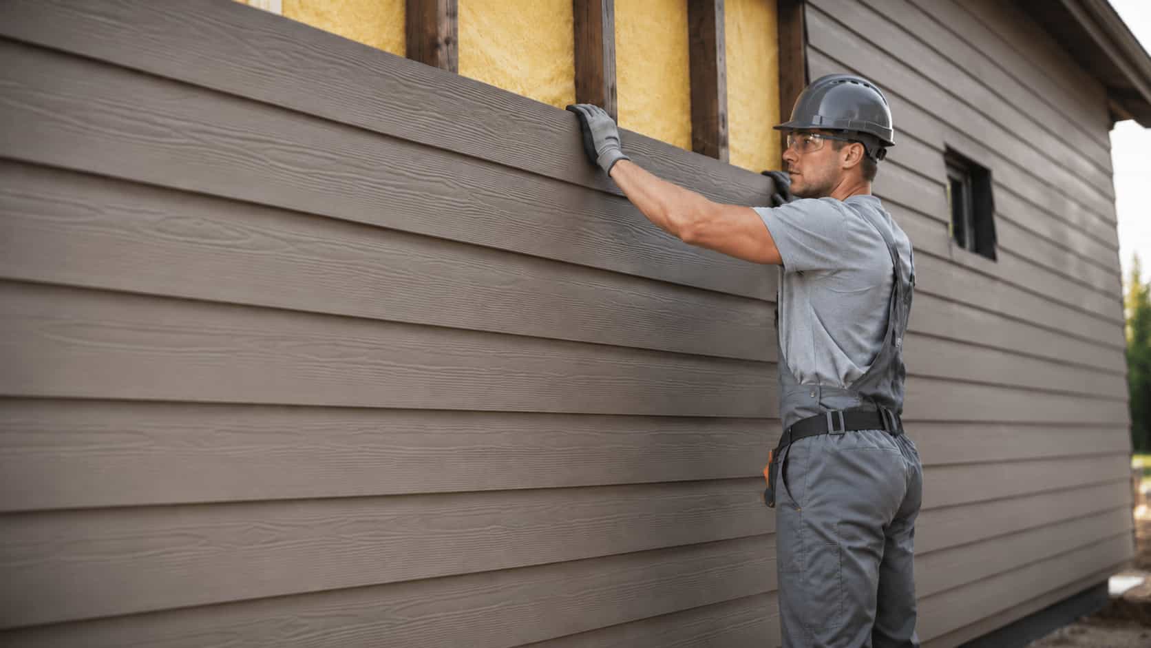 Modern residential siding and exterior cladding details