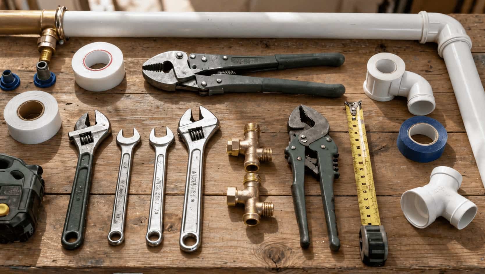 Homeowner comparing plumbing provider details